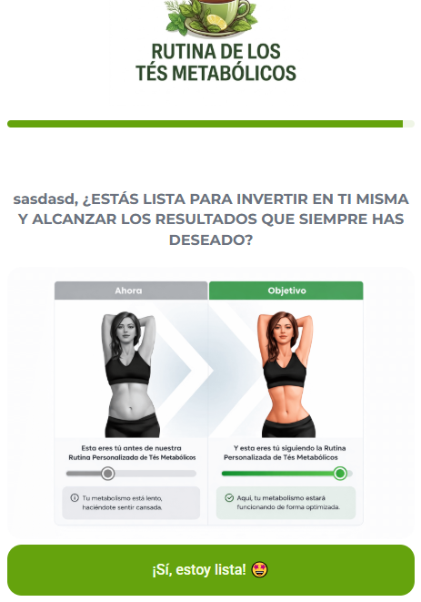 ¡Sí, estoy lista!